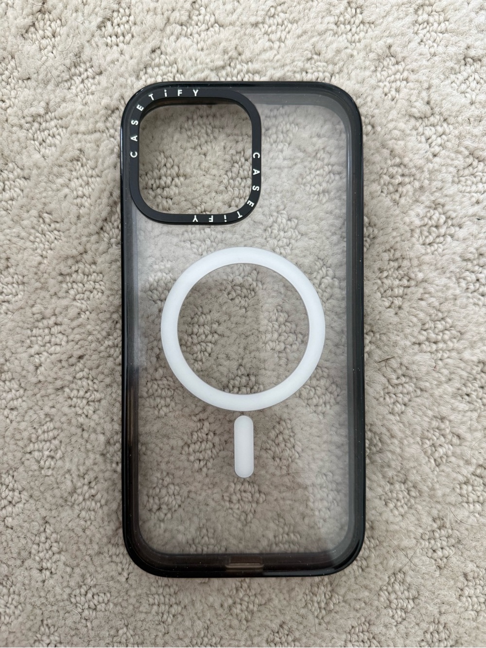 Casetify Clear Black iPhone MagSafe Case- iPhone 16 Pro Max